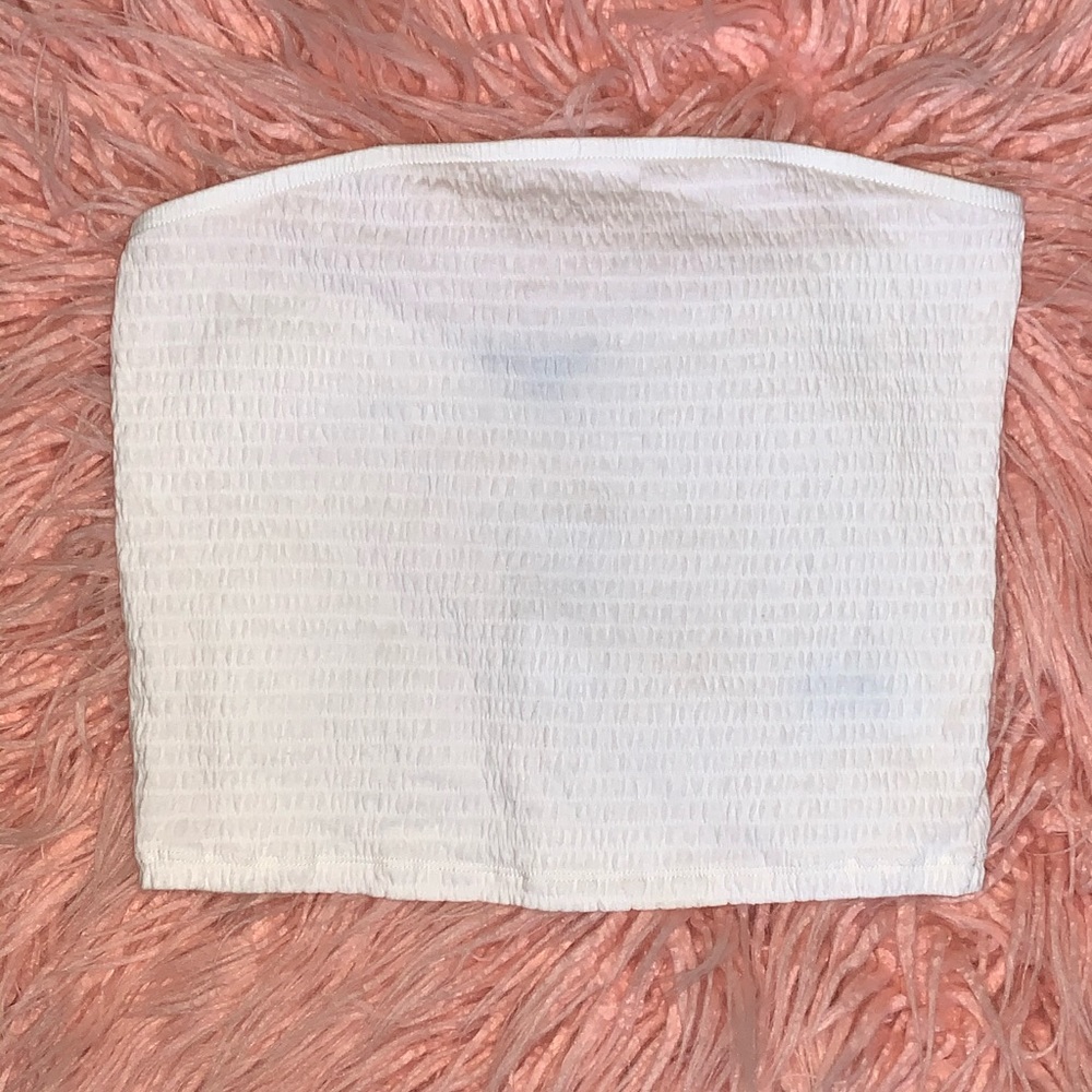 White American Eagle Tube Top